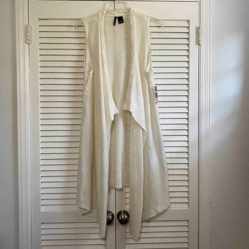 ND Waterfall Sleeveless Sweater Large